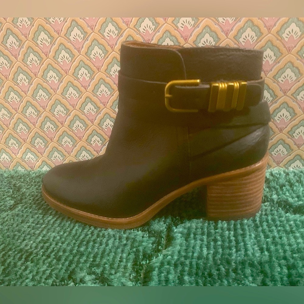 Lucky Brand Raisa Black Ankle Boots